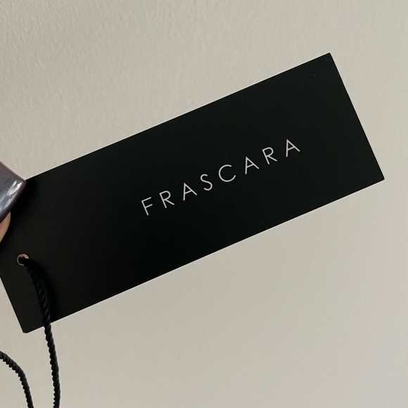 Fitted  Strapless Gown with Ruffled Detail in Navy Blue - Picture 10 of 10